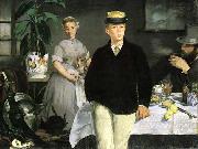 Edouard Manet, Fruhstuck im Atelier